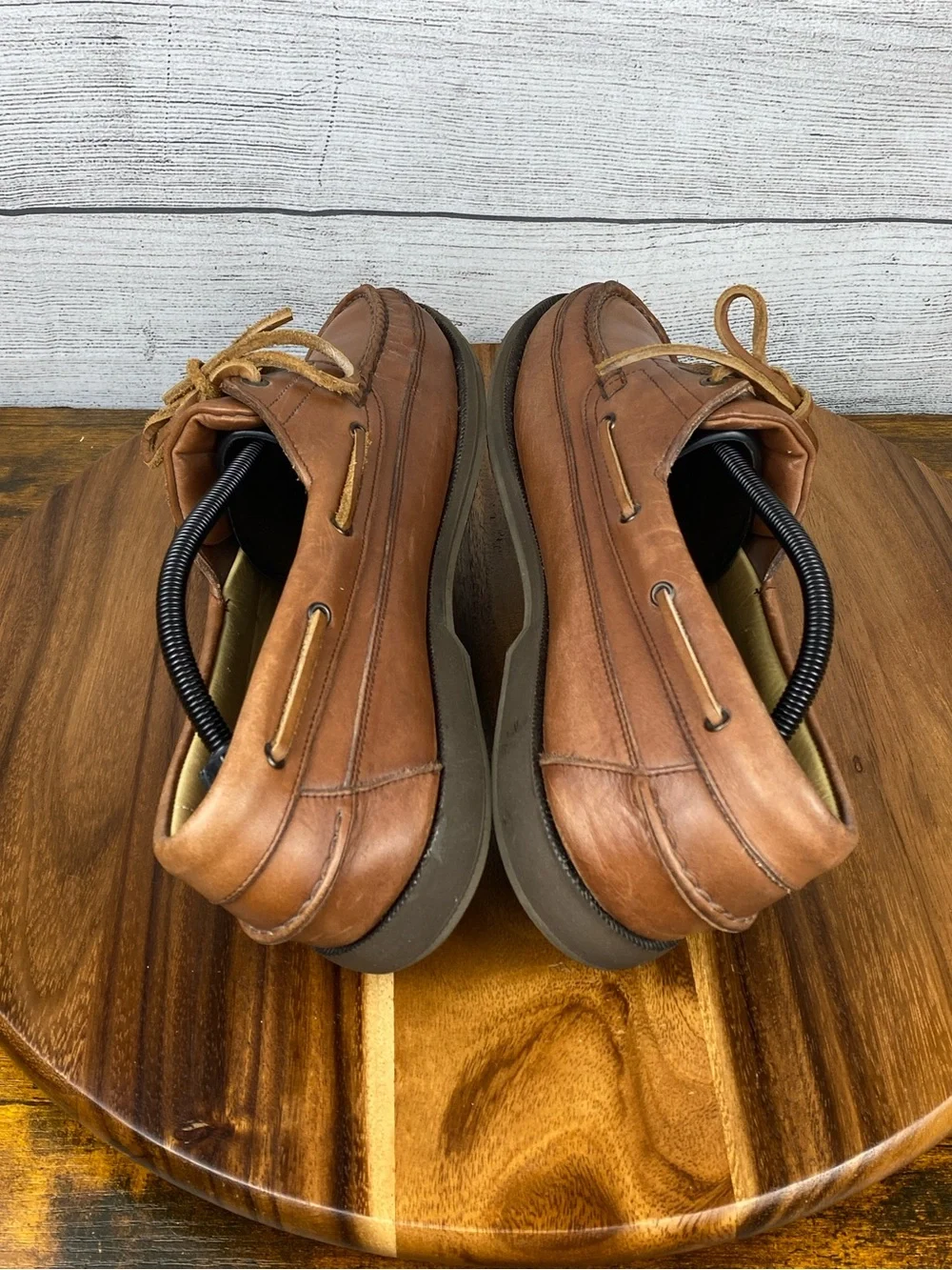Mephisto Spinnaker Men's Hurrikan Hazelnut Brown Boat Shoes Size 10.5